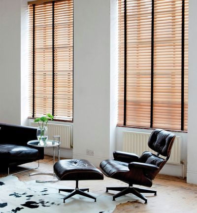 Veneziane, SG 8960, Room shot, wood slats 50mm