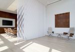 Tende a strisce verticali, SG 2900, Multi Visio, room shot ""Office Gehrke econ in the Torhaus", Hannover, Germany, Vertical Waves