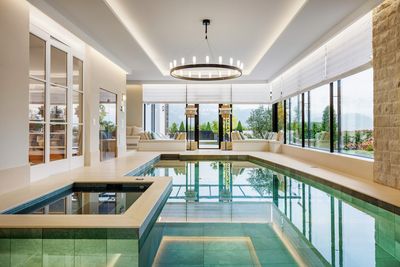 Tende a pacchetto, SG 2360, Colorama 2, Villa at the lake, Lucerne, Switzerland