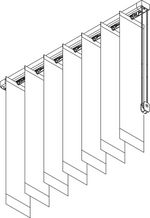 Tende a strisce verticali SG 2810