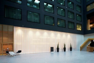 Tende arricciate, SG 5600, Colorama 1, Room shot "Radisson Blu Hotel", Zurich, Switzerland