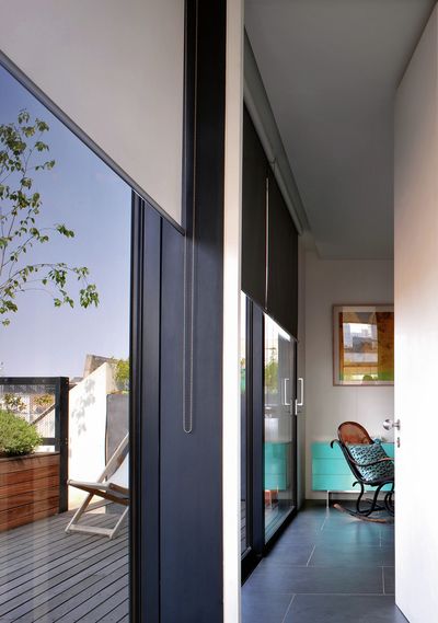 Tende a rullo, SG 4910, Multiscreen 1-10%, Room shot "Bateman's Row Penthouse Apartment", London, United Kingdom