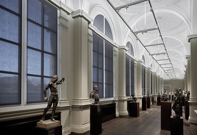 Tende a rullo, SG 4960, Multiscreen 1-10%, Sempergalerie, Dresdner Zwinger, Dresden, Germany