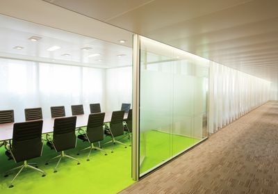 Tende a pannelli, SG 2700, Colorama 1, Room shot "DLA Piper",Amsterdam, the Netherlands