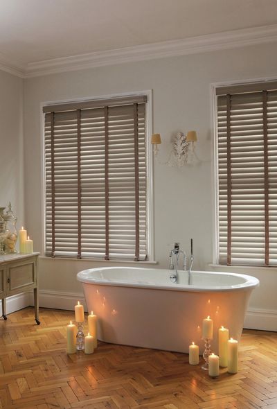 Veneziane, SG 8960, Room shot, wood slats 50mm