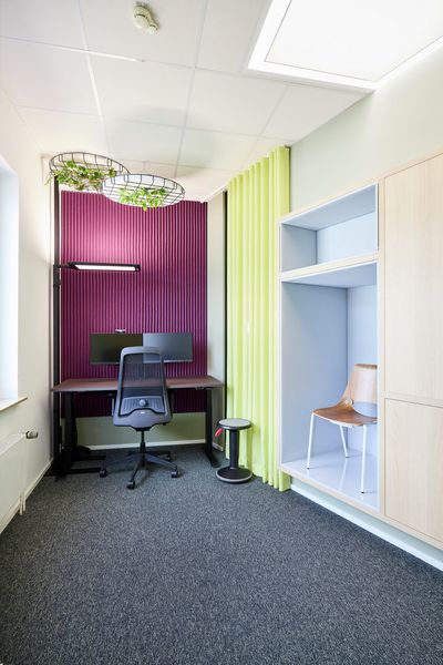Sistemi per tende arricciate a strappo, SG 6870, Colorama 1, Interstuhl Liveroom, Messstetten-Tieringen, Germany