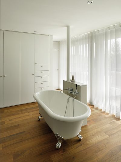 Tende arricciate, SG 6010, Colorama 1, Room shot "Private Home", Gümligen, Switzerland, Wave