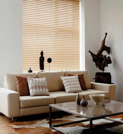 Veneziane, SG 8960, Room shot, wood slats 50mm
