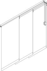 Tende a pannelli SG 2710