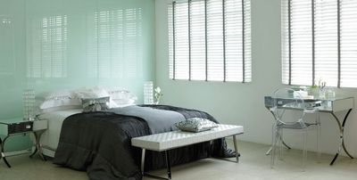 Veneziane, SG 8960, Wood slats, 50mm Soft White, Mystery tape