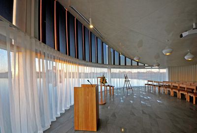 Tende arricciate, SG 5600, Customer Fabrics, Bunurong Memorial Park – The Sanctuary, Bangholme, Australia, Wave