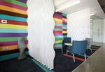 Tende a strisce verticali, SG 2900, Multi Visio, Room shot "Express Data", Auckland, New Zealand, Vertical Waves
