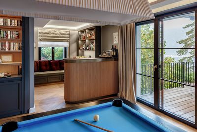 Tende a pacchetto, SG 2320, Colorama 2, Villa at the lake, Lucerne, Switzerland