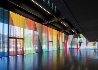Tende arricciate, SG 5600, Colorama 1, Kepler Hall, Johannes Kepler University, Linz, Austria