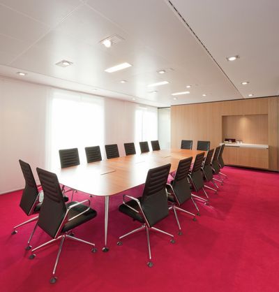 Tende a pannelli, SG 2700, Colorama 1, Room shot "DLA Piper",Amsterdam, the Netherlands