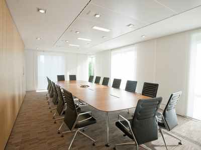 Tende a pannelli, SG 2700, Colorama 1, Room shot "DLA Piper",Amsterdam, the Netherlands